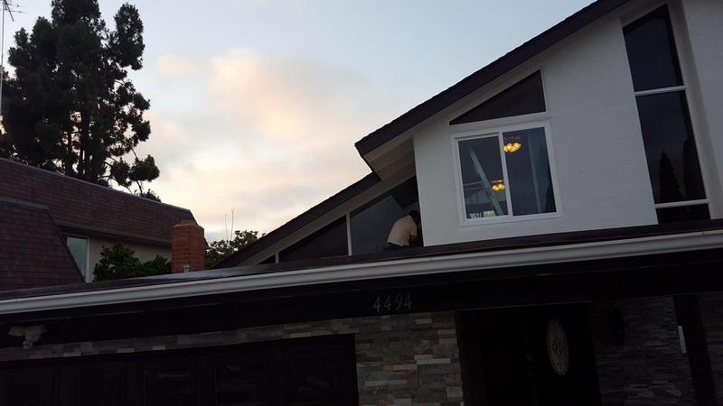 Residential window tinting